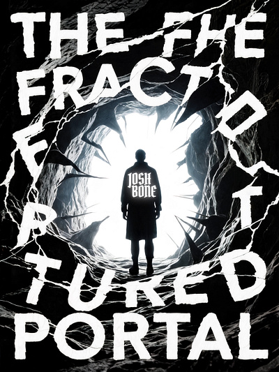 BOOK COVER 035 | THE FRACTURED PORTAL - JOSH BONE commission steven casteel stevencasteel