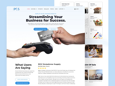 Sass - PHP Point of Sale design pos redesign sass ui ux website