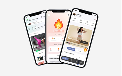 Fitness & Yoga App - Challenge 101 fitness mobile app progress streak yoga app