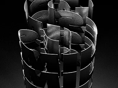 SMILE 3d 3d motion 3d type 3d typography animation cinema 4d lettering lettering designer letters motion graphics type type designer