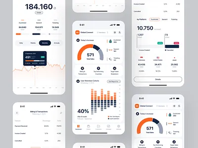 MoonRow - Ticket Sales Analytics Mobile Apps analytics analyticsdashboard app apps design dashboard dashboard data element ui mobile mobile apps mobile apps design mobile dashboard product design sales analytics dashboard ticketing system ui ui ux user interface web dashboard