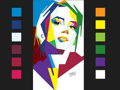 WPAP of Possibility — Digital Illustration adobe adobeillustrator color creativity design digitalart graphic design illustration pinterest vector vectorart wpap