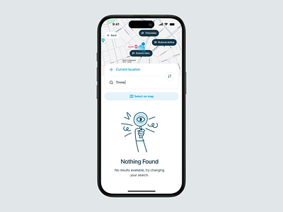 IDS BK - How We Handle User Errors 🚫🚌 branding empty empty state error form illustration input motion design motion graphics no results planner playfull route search travel ui ux