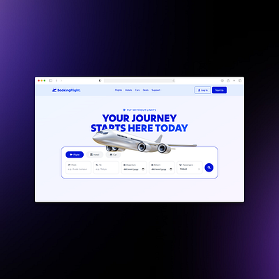 Flight Booking Website booking booking website flight flight booking ui website website design website development