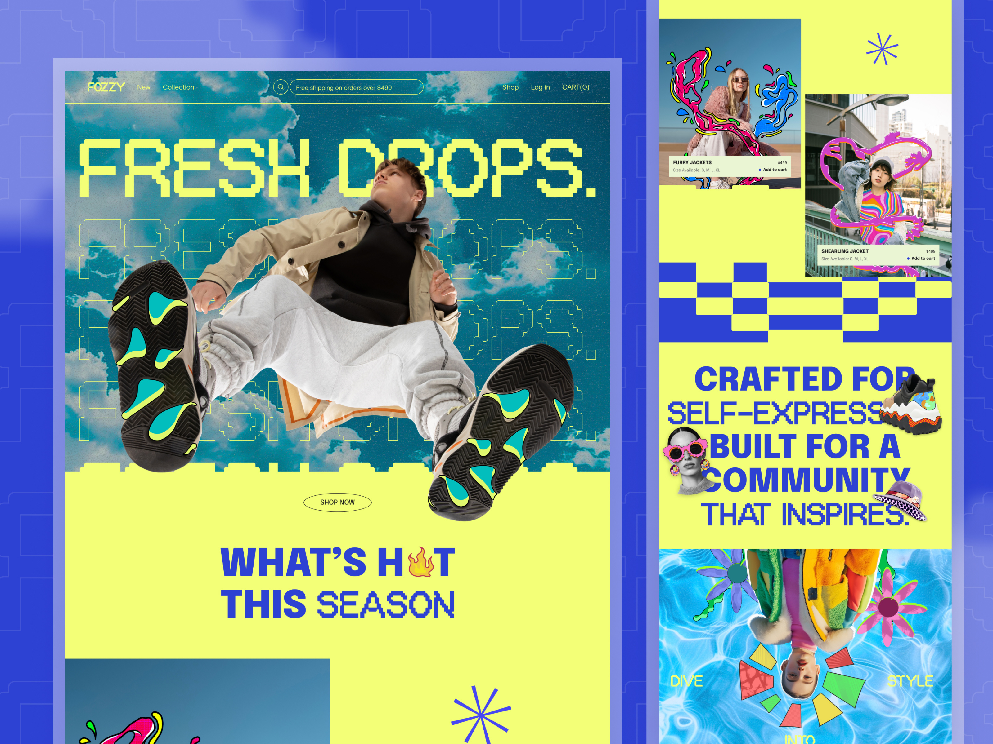 Example of Website UI UX Design