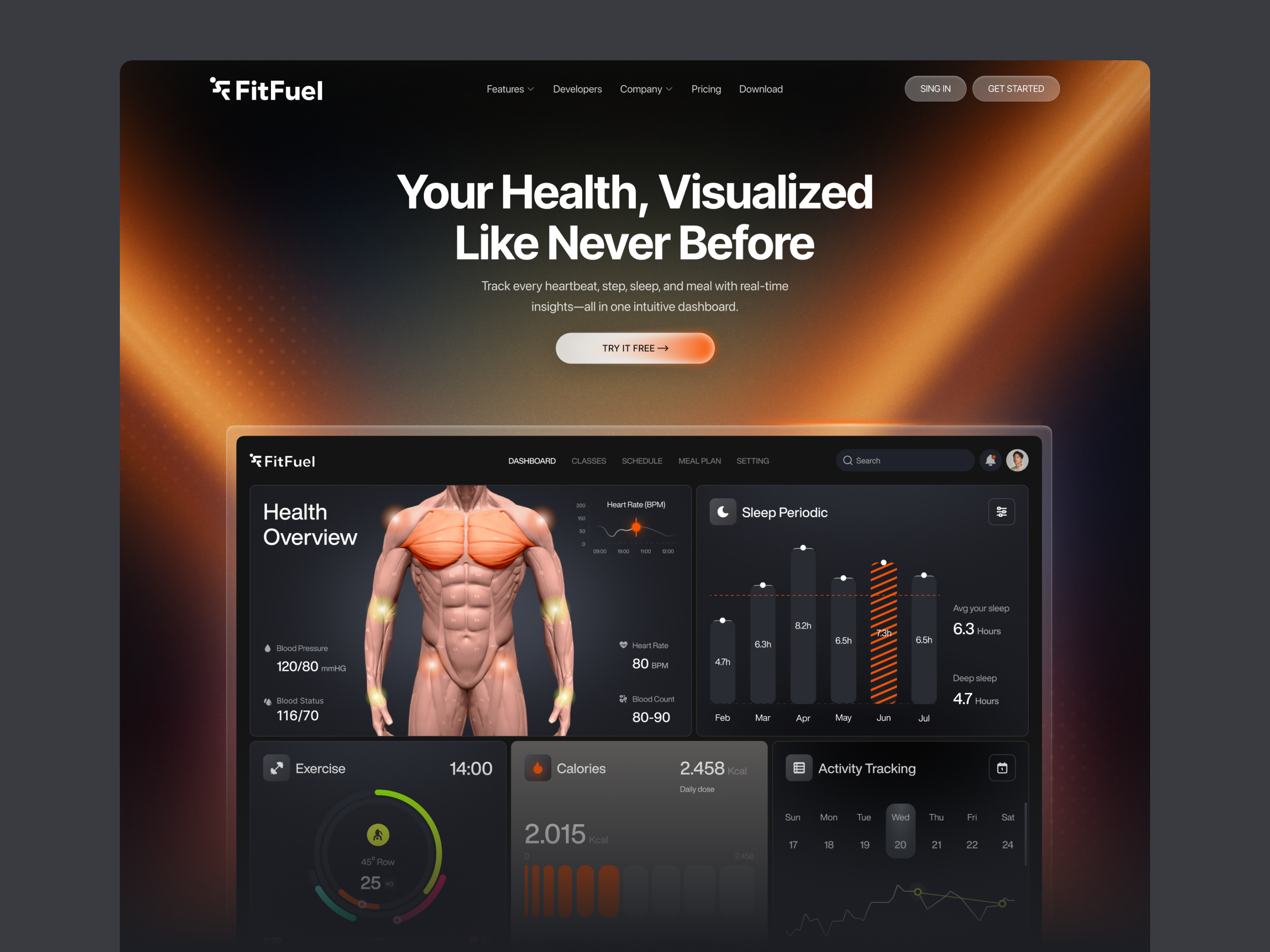 Example of Saa S Landing Page Design B2 B/Enterprise 