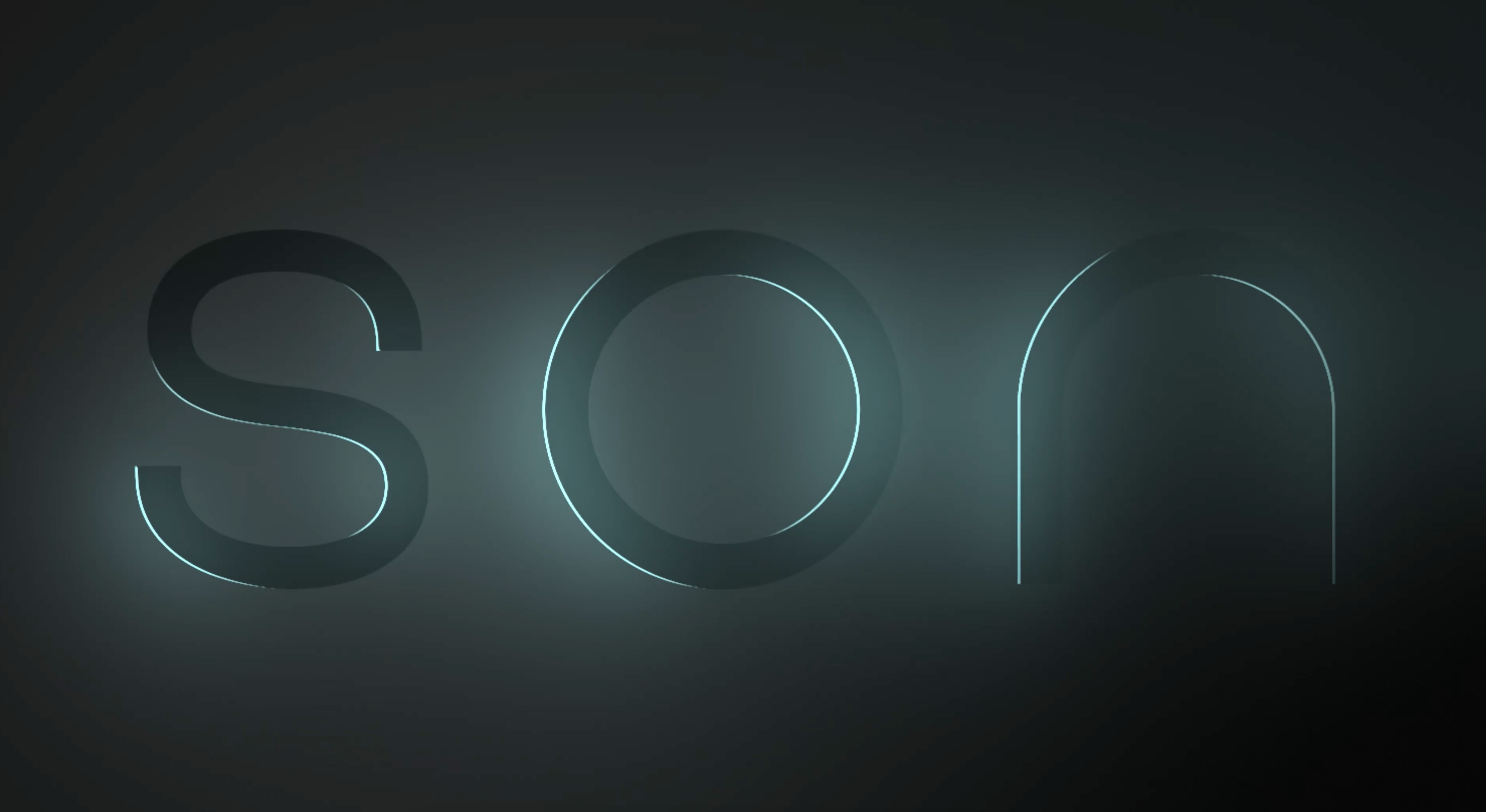 Sonovein Teaser Video animation black branding clean dark darkmode design graphic design identity logo medical sound teal