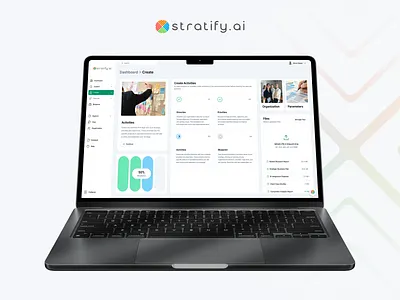 Stratify.ai app app design brand identity branding business case study design graphic design software development swot ui design uiux user interface ux design visual