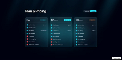 Framer Pricing Components ai app ui ai saas design ai service landing page ai subscription pricing ai website component artificial intelligence ui framer for ai startups framer ui for ai tools