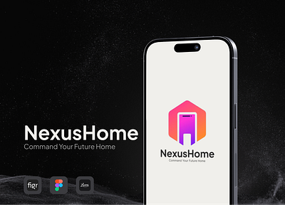 NexusHome Smart Home App app figma mobile app smart home typography ui ux