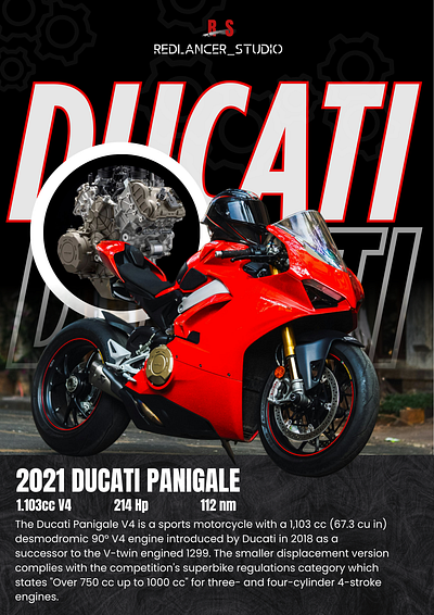Superbike Poster 3d animation branding graphic design logo motion graphics ui