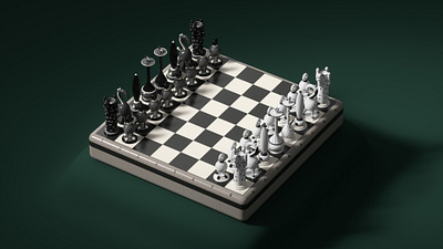 Another Kingdom: Dichotomy 3d art artwork design interior sculpture visualization