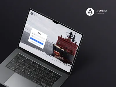 Ice Navigator. Service for planning Arctic shipping design figma hackathon ice interface lct nucliar ui user interface ux web design