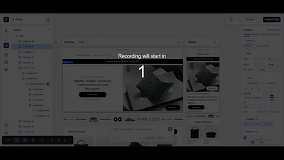 Home Page I built In Replo ecommerce figma graphic design replo shopify store