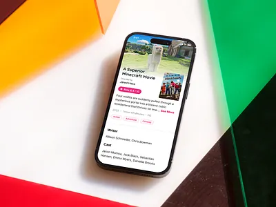 Movie Review UI design illustration mobile mobile design mockup movie ui ui design ui ux uidesign