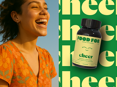 cheer supplement packaging packaging design smile supplement supplement design supplement packaging supplementbranding
