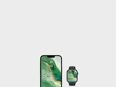 Smart Activity & Music Widget - Mobile & Watch UI activitytracker applewatch dailyui designinspiration dribbble fitnessapp healthtracker interface iosdesign minimal minimal design minimaldesign musicplay responsive smartwatch ui design uiux ux research wearble widget