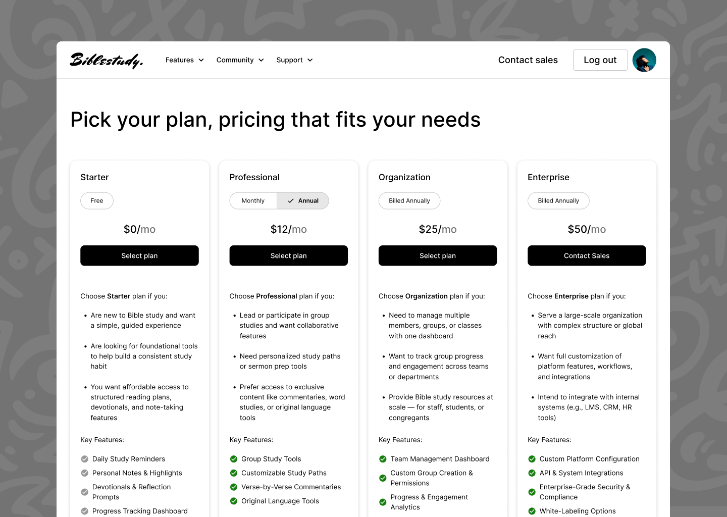 #DailyUI - Pricing dailyui pricing ui web