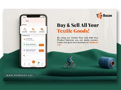App Promotion Banner app design app promotion banner graphic design graphic tips new design textile tips top