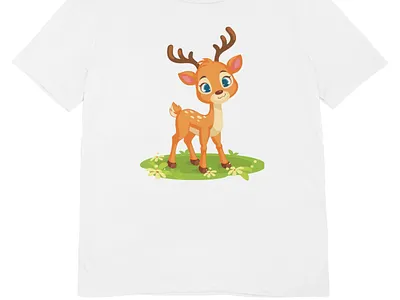 Fawn t-shirt graphic design