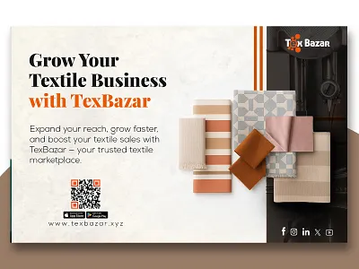 Grow Your Business ads graphic design grow your business motion graphics new design textile werb