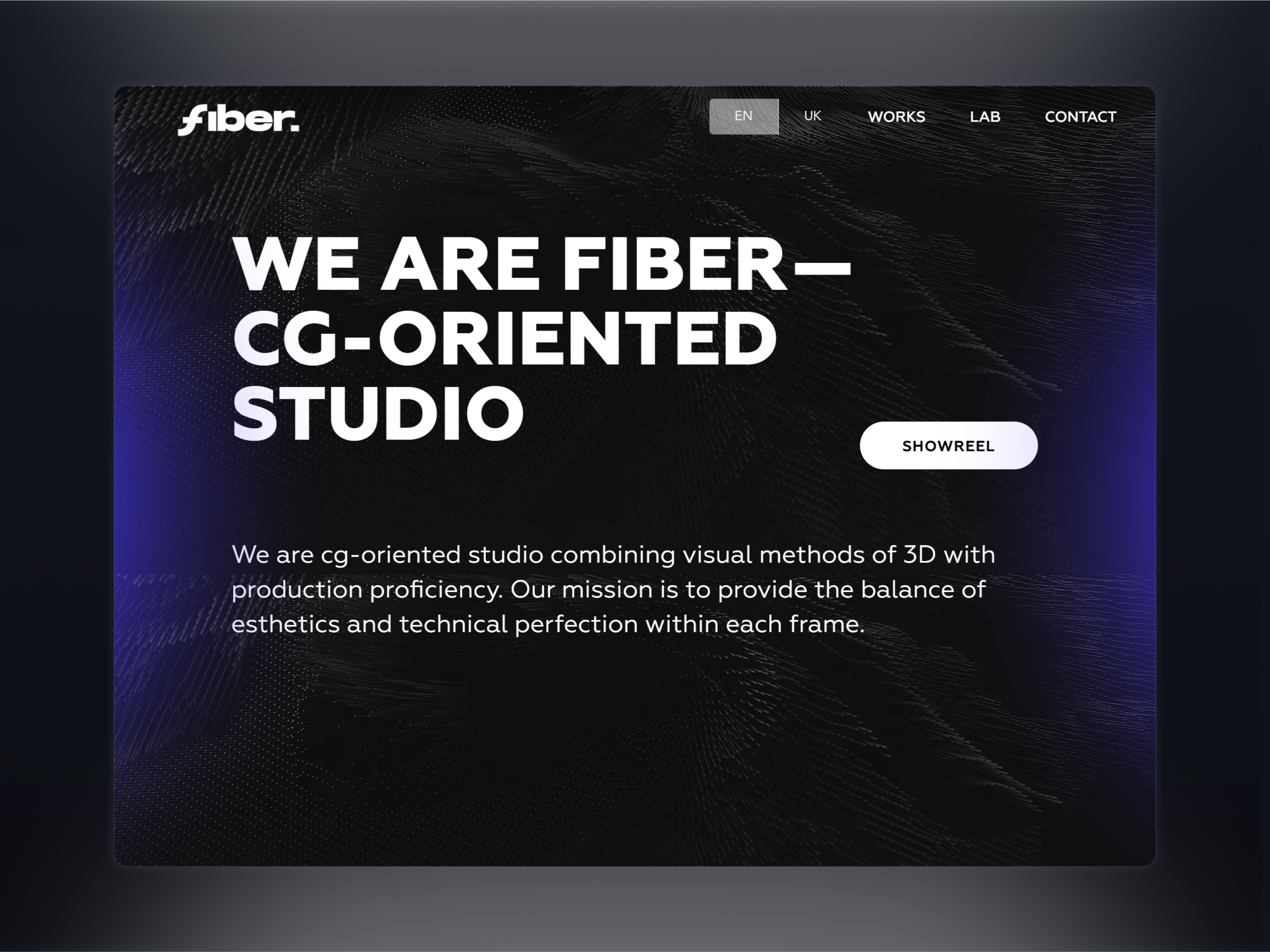 Website and branding for CG studio branding design graphic design landing logo ui web