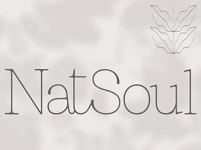NatSoul - Branding for natural cosmetics brand branding branding for cosmetic branding natural cosmetic cosmetic brand cruelty free design eco friendly graphic design logo logo design natural brand sustainable design vector