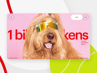 Brodie – meme coin website animal animation character coin crypto dog landing landing page meme meme coin mobile nft personal website pet pets token tokenomics web web3 website