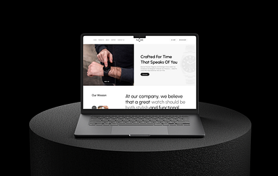 Shopify Watch Website clean ecommerce landing page luxury watch website luxuy modern ux premium shopify ecommerce website watch watch landing page website