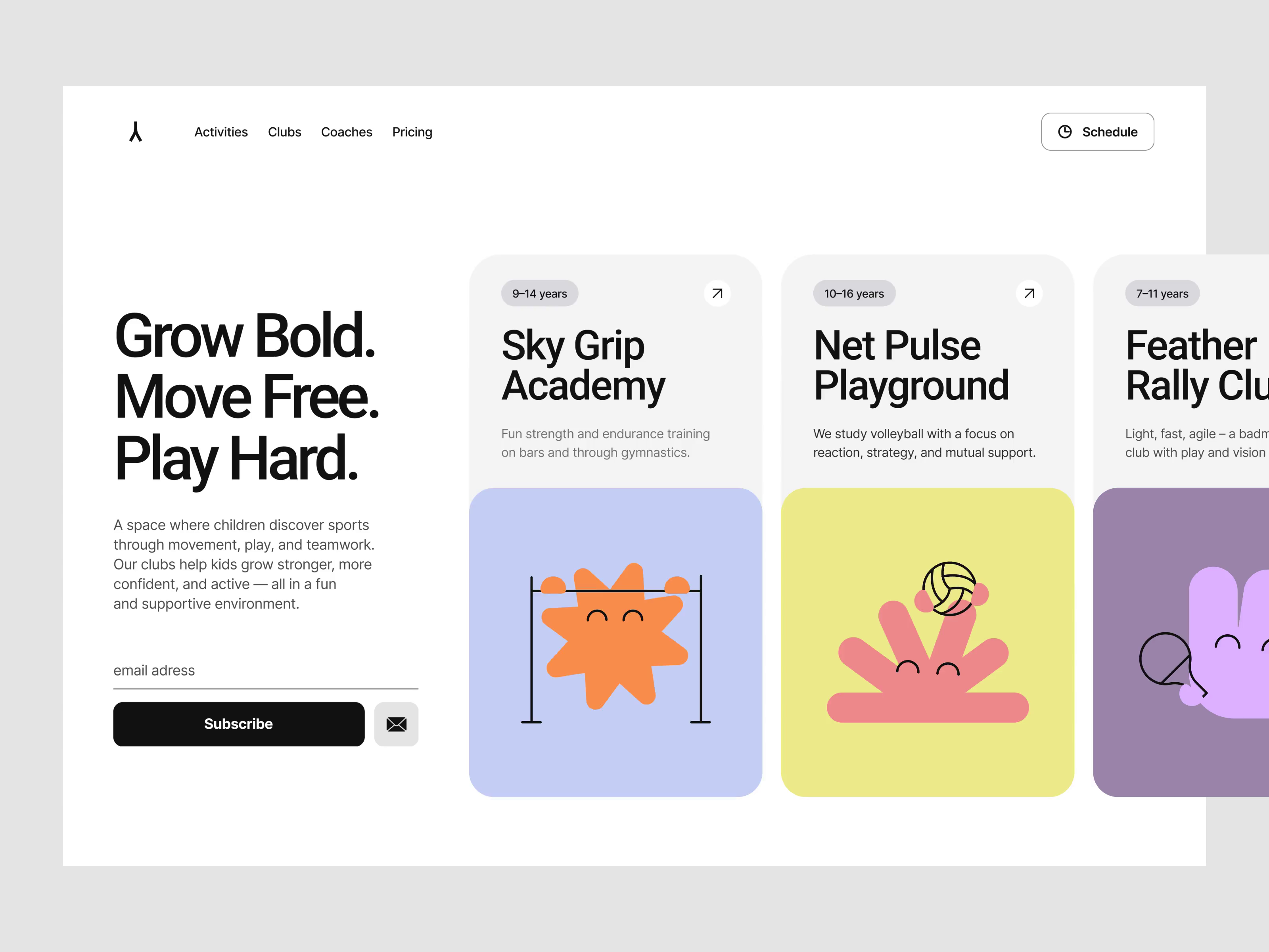 Example of Big Website/Illustration & Animation