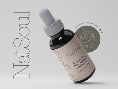 Logo Application for Natural Cosmetics beauty packaging botanical skincare brand branding design graphic design logo logo design minimal minimal beauty minimal branding packaging serum packaging sustainable label vector visual identity