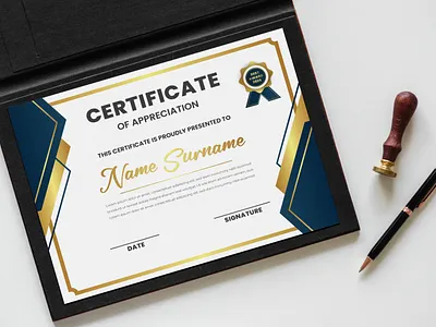 Elegant Certificate Design for Awards, Events & Achievements ads certificate design graphic design illustration social media post