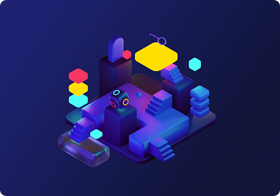 Forgot Password 3D illustration 3d 3d ilustration 3d model ai tutor animation blender forgot password hero illustration key landing page illustration lost product design ui user interface visual design website illustration