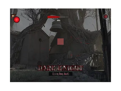 Dark Knight (fictional game ui) game ui hud