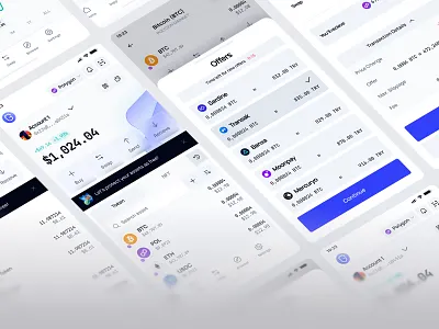 Guard Wallet | Mobile App Design for Secure Crypto Management asset blockchain coin selector crypto crypto management crypto wallet defi fintech mobile app mobile ux nft polygon network token ui ux wallet app web3