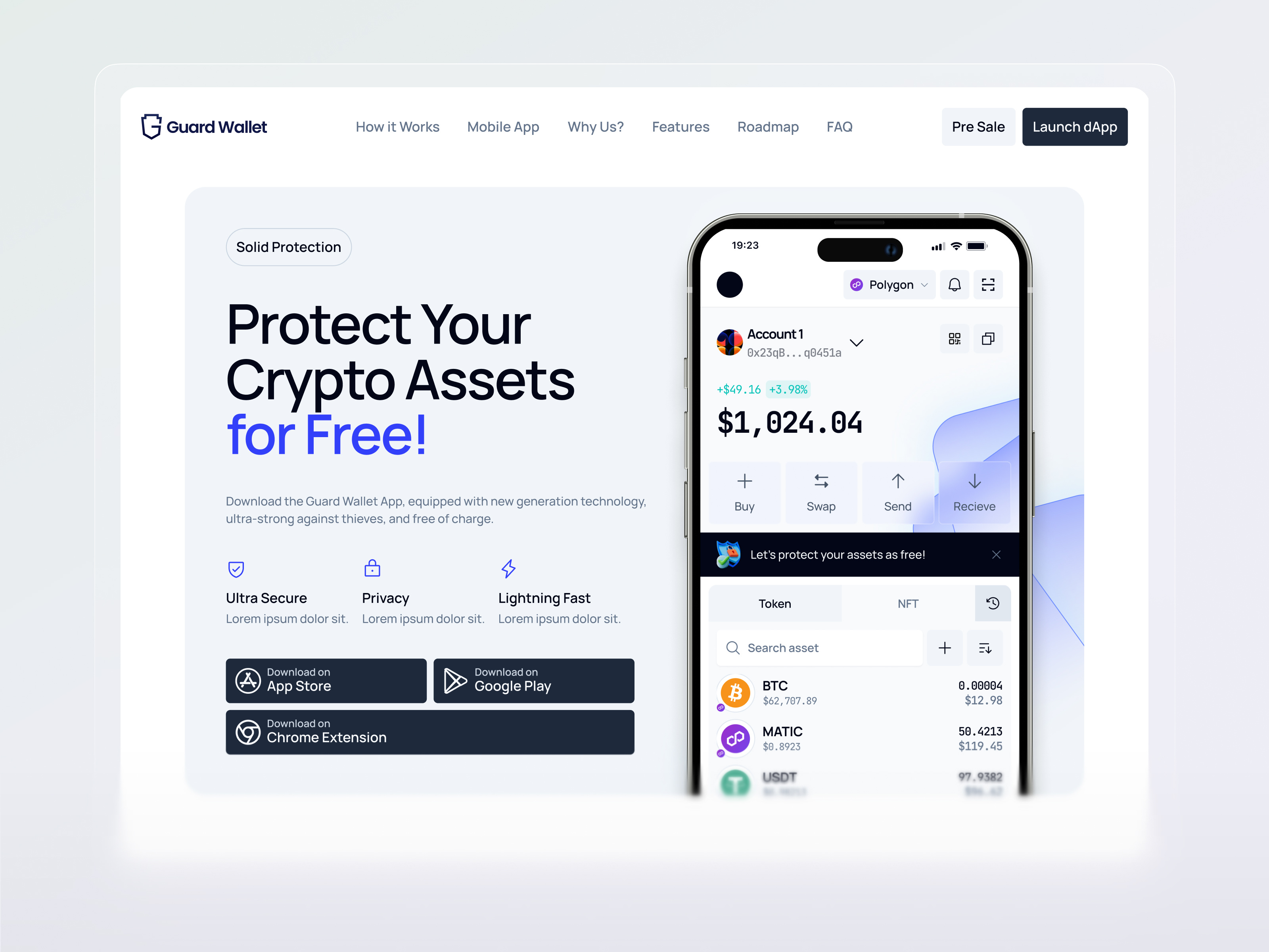 Example of Landing Page Design
