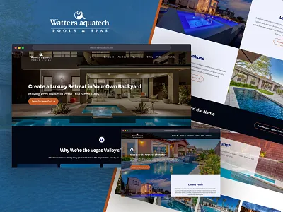 Watters Aquatech ui ux web design web development