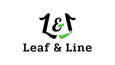 Leaf & Line logo design bulgaria bulgarian graphic design logo logo design