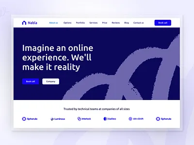📣 Modern Web Redesign for a Tech Company banner design figma homepage landingpage logo saas seo ui user interface ux uxui uxui designer webdesign website
