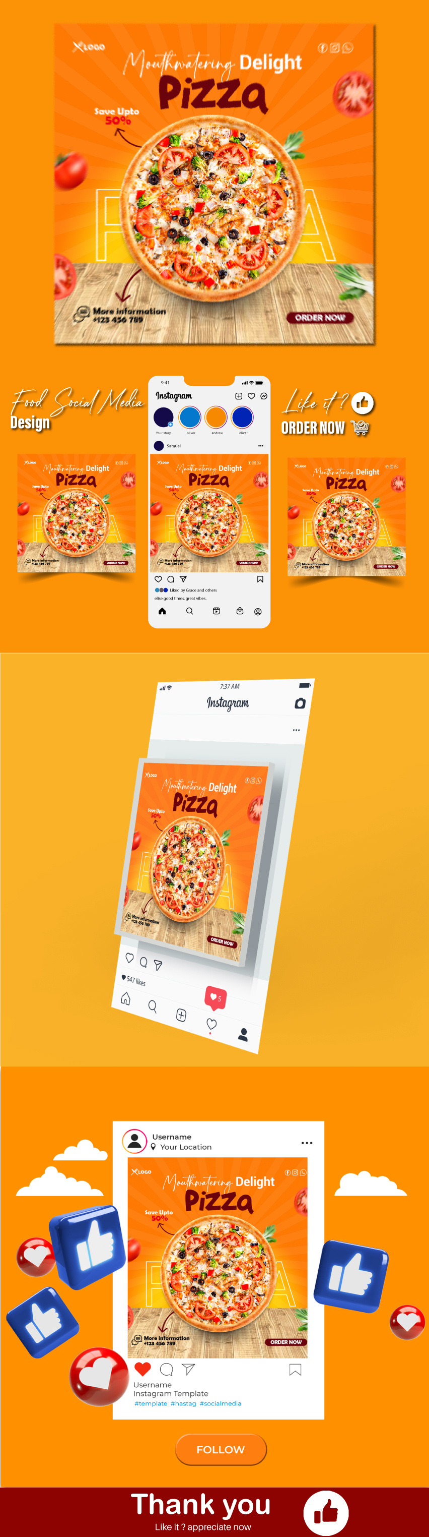 Food Social media design (special) adobeillustrator adobephotoshop branding design graphic design graphicdesigner illustration mockupfile socialmedia socialmediapost