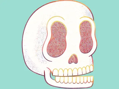 Skull Illustration design graphic design illustration textile design