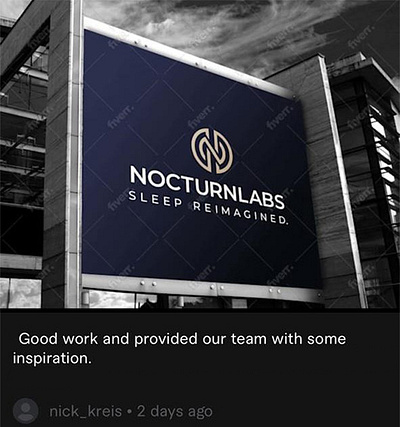N initial NOCTURNLABS Minimal Logo branding design graphic design health illustration labs logo minimal modern typography ui ux vector
