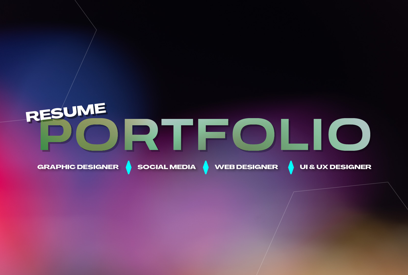 Graphic Designer - Resume Portfolio 2025 branding creative design elegant graphic designer minimalist modern professional typography ui unique visual designer