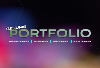 Graphic Designer - Resume Portfolio 2025 branding creative design elegant graphic designer minimalist modern professional typography ui unique visual designer