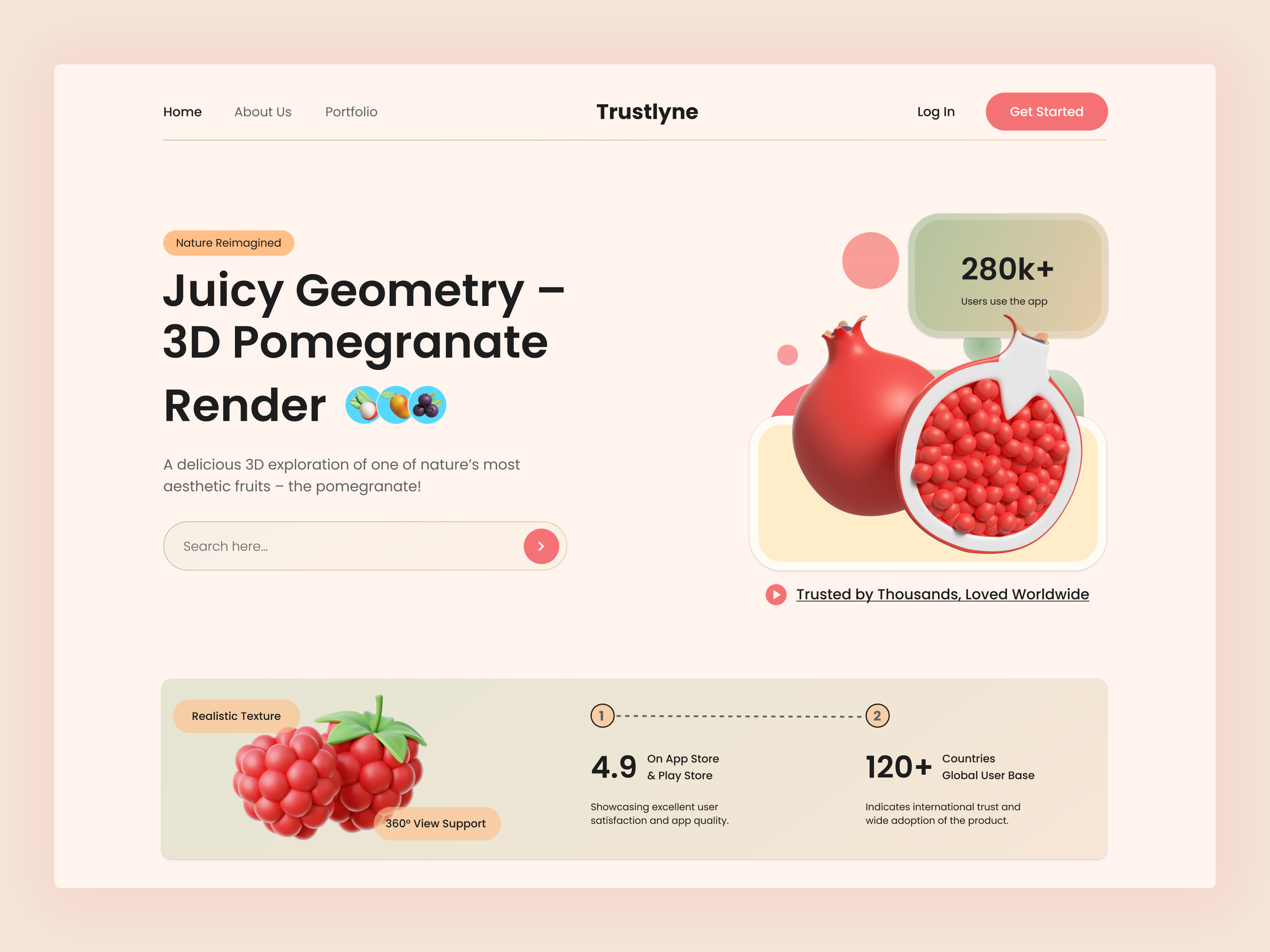 3D Image Generator for Realistic Object Renders 3d image generator 3d modeling 3d ui 3d visuals design system juicy geometry product design render app uiux design web design website design