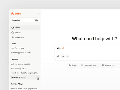 Chat AI ai branding chat chat ai design figma lm logo minimalist talk ai text ui ux web website