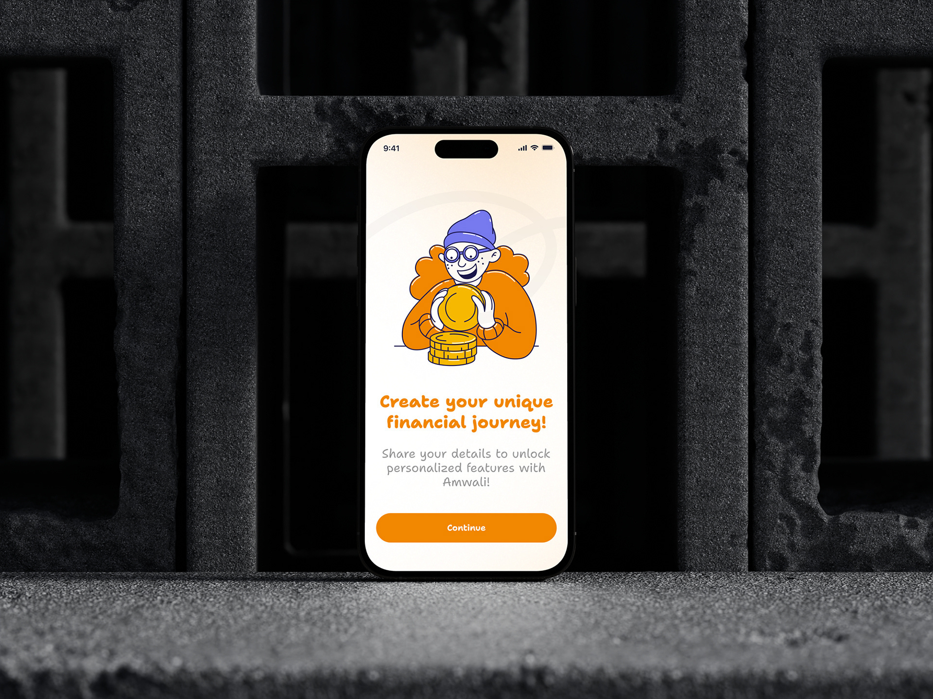 Amwali – Your Personal Finance Companion 💰​​​​ 3d animation app branding design graphic design illustration logo motion graphics ui vector