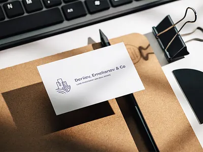 Deriiev, Emelianov & Co Real Estate | Logo Design | Branding branding design graphic design identity illustration logo typography vector