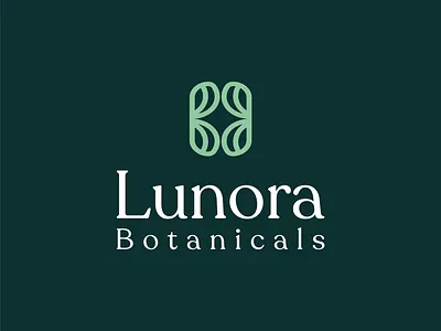 Lunora Botanicals – Logo Design clean design