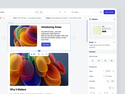 Email editor editor email email design email editor light mailchimp marketing automation mjml rule